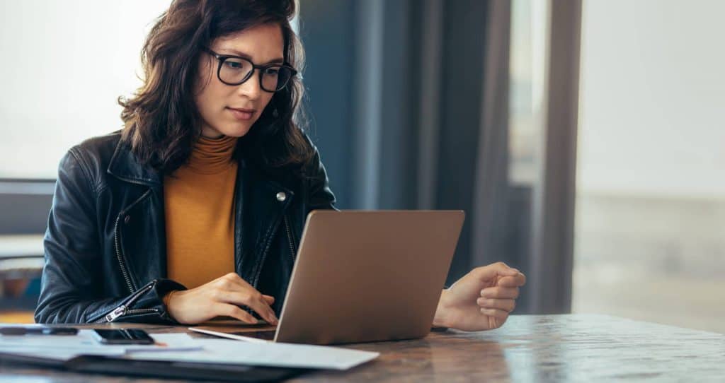 An Employee working on a Email Security Solution.